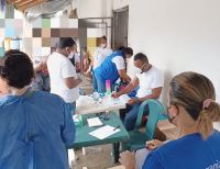 La Secretaría de Salud realizó jornada de evaluación de síntomas respiratorios buscando descartar o no casos de tuberculosis en centro de reclusión Marte en Buenaventura