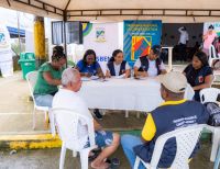 Habitantes del barrio Nueva Frontera recibieron oferta institucional de la Alcaldía Distrital de Buenaventura y otras entidades