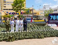 La Gobernación del Valle entregó 765 elementos de protección a la Armada Nacional en Buenaventura