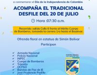 La Alcaldía Distrital prepara el desfile del 20 de julio por las calles del centro de Buenaventura