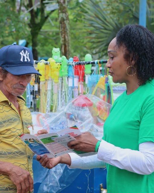 Con actividades educativas y pedagógicas, la Secretaría de Salud de Buenaventura conmemoró el Día Internacional de la Salud Mental