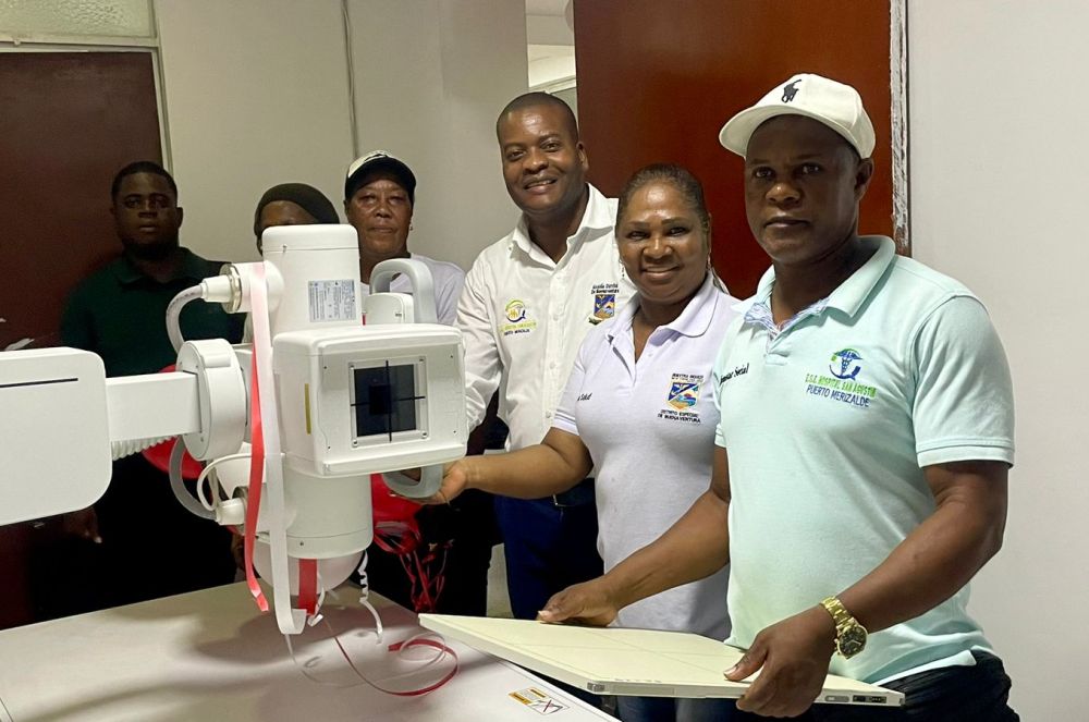 Fue inaugurada la Sala de Rayos X en el Hospital San Agustín de Puerto Merizalde