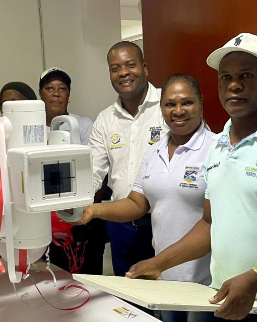 Fue inaugurada la Sala de Rayos X en el Hospital San Agustín de Puerto Merizalde