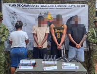 La Armada de Colombia destruyó estructuras criminales que delinquen en el Pacífico sur colombiano