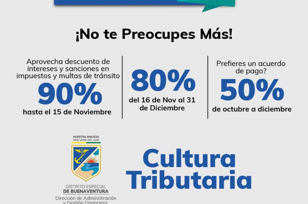 La Alcaldía Distrital de Buenaventura invita a aprovechar el “Papayazo Tributario”