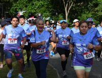 Más de mil vallecaucanos corrieron por la no violencia de la mujer en la primera Carrera por la Equidad