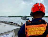 La Armada de Colombia adelanta búsqueda de una embarcación que naufragó