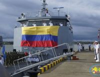 Ministro de la Defensa presidió entrega del buque ARC Golfo de Tribugá a la Fuerza Naval del Pacífico