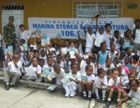 CAMPAÑAS LÚDICAS EN ESCUELAS LIDERADAS POR LA INFANTERÍA DE MARINA EN BUENAVENTURA