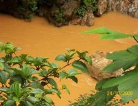 Crecientes, niveles de turbiedad y derrumbe en la cuenca del Río Escalerete, causa nueva suspensión del Servicio de Agua