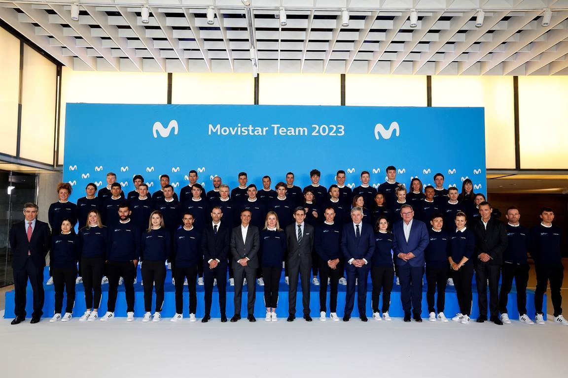Movistar Team presenta sus ambiciones para 2023