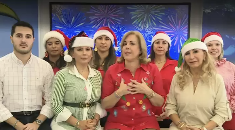 La gobernadora Clara Luz Roldán envía sus mejores deseos de Navidad a los vallecaucanos