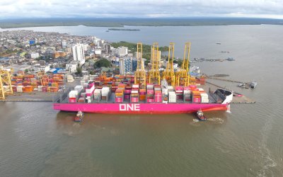 El dragado de mantenimiento en la terminal de la Sociedad Portuaria Regional de Buenaventura alcanza el 49,5 % de ejecución