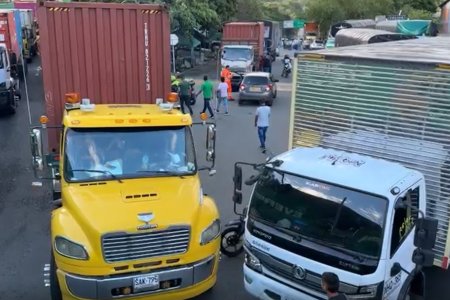 Comité Intergremial de Buenaventura exige al Gobierno nacional poner fin a los bloqueos en el corredor vial Buenaventura - Buga