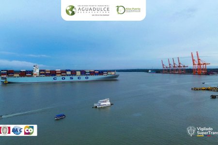 La Sociedad Puerto Industrial Aguadulce suma nuevo servicio naviero de COSCO SHIPPING Lines para conectar a Colombia con Asia