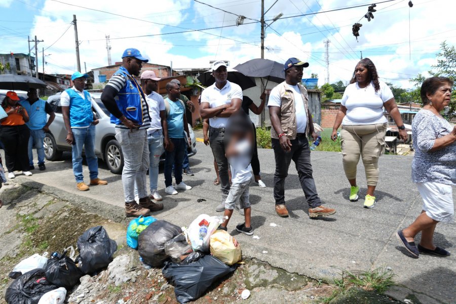 Realizan plan de mejora en la recolección de basuras para la Comuna 12 tras inspección de la Alcaldía Distrital de Buenaventura