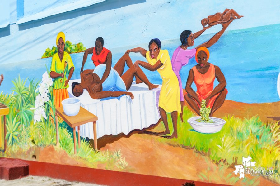 Buenaventura busca unirse para restaurar el mural que rinde homenaje a la mujer del Pacífico