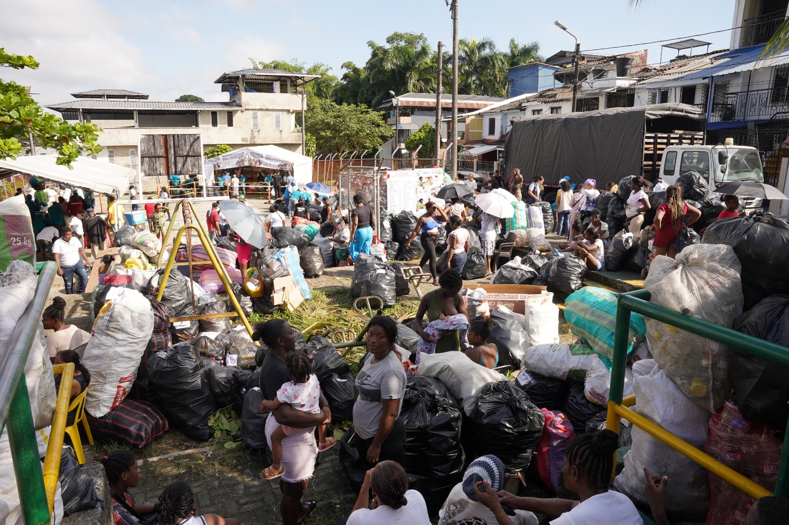 El Biotrueque impulsa la cultura del reciclaje y el cuidado ambiental en la comuna 11 de Buenaventura