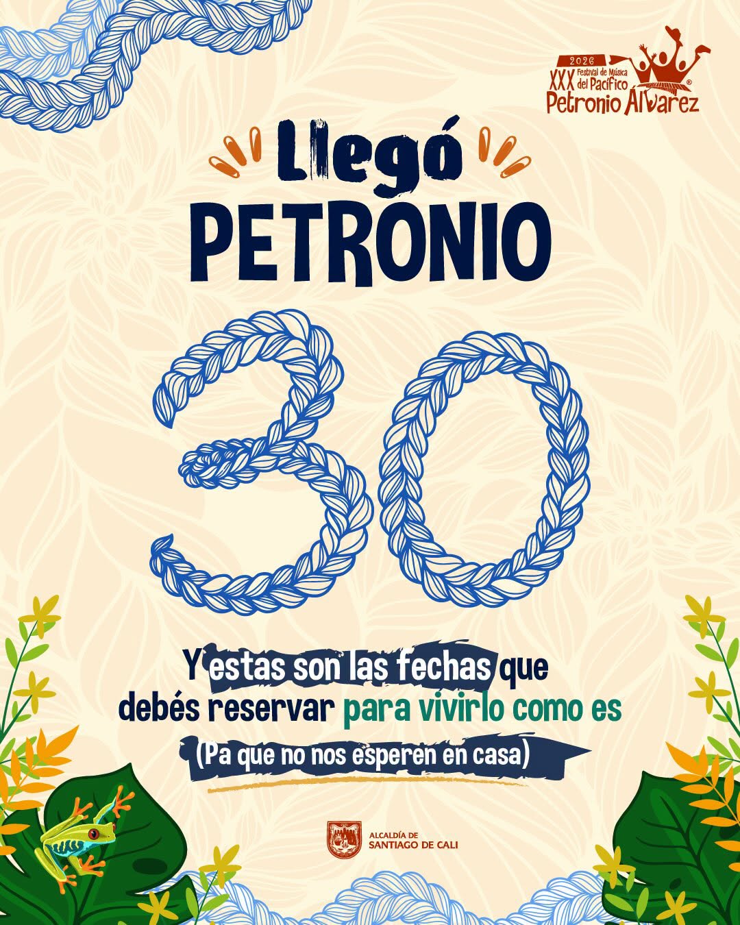 Cali se prepara para la versión número 30 del Festival Petronio Álvarez con canción oficial y programación especial