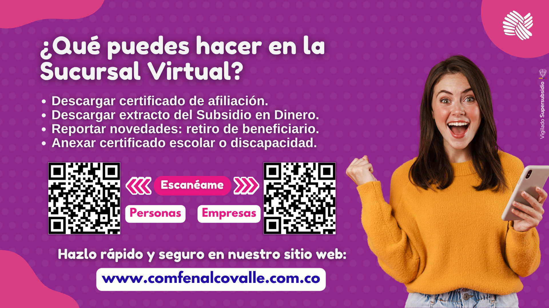Sucursal virtual Comfenalco